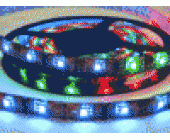 Светодиодная лента ST-5050-30RGB-IP67 многоцветная